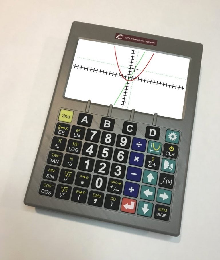 SciPlus3500 Graphing Scientific Calculator with Speech Sight and