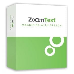 ZoomText Magnifer with speech